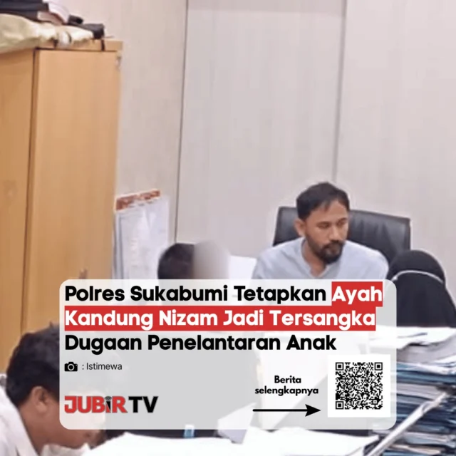 Polres Sukabumi menetapkan ayah kandung Nizam sebagai tersangka dalam kasus dugaan penelantaran anak.

Penetapan ini berdasarkan laporan ibu korban, dengan dugaan adanya pembiaran yang berkontribusi terhadap meninggalnya anak tersebut. 

Saat ini, tersangka telah ditahan untuk kepentingan penyidikan lebih lanjut.

Menurut kamu, sejauh mana tanggung jawab orang tua dalam kasus seperti ini harus ditegakkan?

📌 𝐈𝐧𝐟𝐨 𝐥𝐞𝐧𝐠𝐤𝐚𝐩𝐧𝐲𝐚 𝐜𝐞𝐤 𝐝𝐢 𝐬𝐭𝐨𝐫𝐲 & 𝐬𝐨𝐫𝐨𝐭𝐚𝐧

#jubirtv #jubirtvnewscom #sukabumi #kasusanak #penelantarananak #beritakriminal #polisi #infokriminal #jawabarat #beritaterkini