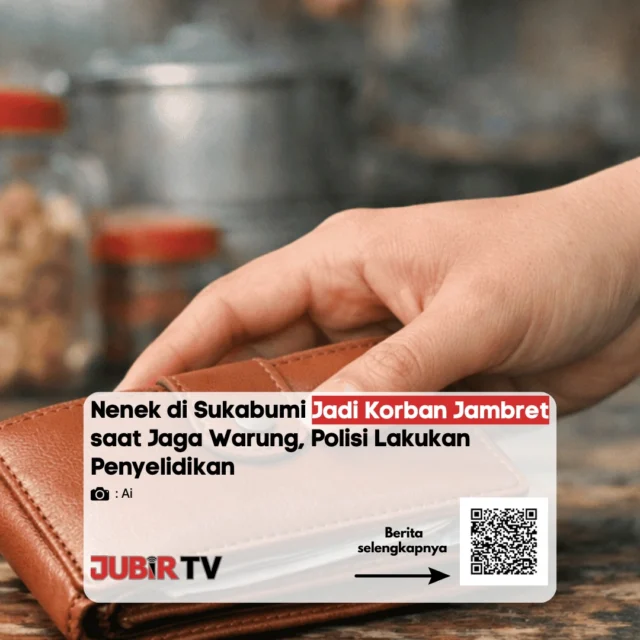 Seorang nenek berusia 72 tahun di Kota Sukabumi menjadi korban penjambretan saat sedang menjaga warungnya.

Pelaku diketahui berpura-pura menjadi pembeli sebelum akhirnya merampas dompet korban dan kabur menggunakan sepeda motor. 

Akibat kejadian ini, korban mengalami kerugian jutaan rupiah, sementara pihak kepolisian masih melakukan penyelidikan dan memburu pelaku. 

Kasus ini jadi pengingat agar masyarakat lebih waspada, terutama saat beraktivitas sendirian di tempat usaha.

Menurut kamu, langkah apa yang paling efektif untuk mencegah kejadian seperti ini terulang?

📌 𝐈𝐧𝐟𝐨 𝐥𝐞𝐧𝐠𝐤𝐚𝐩𝐧𝐲𝐚 𝐜𝐞𝐤 𝐝𝐢 𝐬𝐭𝐨𝐫𝐲 & 𝐬𝐨𝐫𝐨𝐭𝐚𝐧

#jubirtv #jubirtvnewscom #sukabumi #lembursitu #beritakriminal #jambret #kriminalitas #jawabarat #infokriminal #beritaterkini