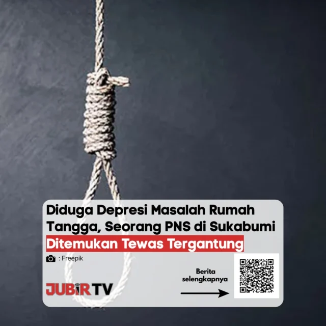 Seorang PNS di Sukabumi ditemukan meninggal dunia di rumahnya, diduga akibat depresi terkait masalah rumah tangga.

Korban pertama kali ditemukan oleh anggota keluarga, dan hasil pemeriksaan awal tidak ditemukan tanda kekerasan. 
Sukabumi Terkini

Peristiwa ini menjadi pengingat pentingnya perhatian terhadap kesehatan mental di lingkungan sekitar.

Menurut kamu, sudah cukup terbuka belum masyarakat soal isu kesehatan mental?

📌 𝐈𝐧𝐟𝐨 𝐥𝐞𝐧𝐠𝐤𝐚𝐩𝐧𝐲𝐚 𝐜𝐞𝐤 𝐝𝐢 𝐬𝐭𝐨𝐫𝐲 & 𝐬𝐨𝐫𝐨𝐭𝐚𝐧

#jubirtv #jubirtvnewscom #sukabumi #gunungguruh #beritaperistiwa #kesehatanmental #infodaerah #jawabarat #beritaterkini