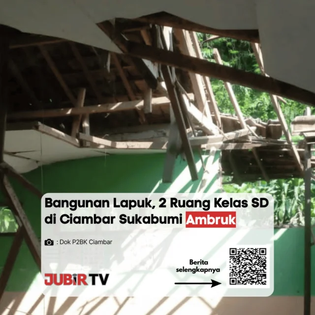 Dua ruang kelas SD di wilayah Ciambar, Sukabumi, dilaporkan ambruk akibat kondisi bangunan yang sudah lapuk.

Peristiwa ini kembali menyoroti kondisi fasilitas pendidikan yang memprihatinkan, di mana sejumlah sekolah masih belum mendapatkan perbaikan layak. 

Menurut kamu, perbaikan sekolah rusak harusnya jadi prioritas utama atau masih bisa ditunda?

📌 𝐈𝐧𝐟𝐨 𝐥𝐞𝐧𝐠𝐤𝐚𝐩𝐧𝐲𝐚 𝐜𝐞𝐤 𝐝𝐢 𝐬𝐭𝐨𝐫𝐲 & 𝐬𝐨𝐫𝐨𝐭𝐚𝐧

#jubirtv #jubirtvnewscom #sukabumi #ciambar #sekolahrusak #pendidikan #beritasukabumi #jawabarat