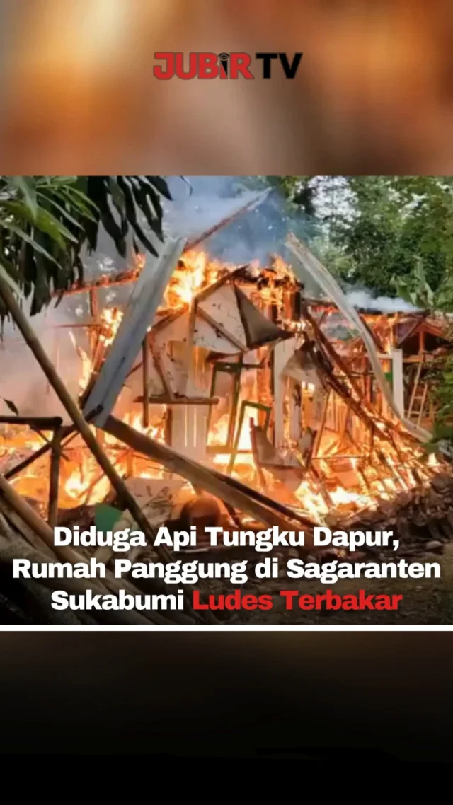 Kebakaran menghanguskan rumah panggung milik pasangan lansia di Sagaranten, Kabupaten Sukabumi, Sabtu sore. Api diduga berasal dari tungku dapur lalu dengan cepat membesar karena bangunan didominasi material kayu. Beruntung tidak ada korban jiwa, namun kerugian ditaksir mencapai puluhan juta rupiah.

Editor : Tino

#jubirtv #jubirtvnewscom #kebakaran #sagaranten #sukabumi #rumahterbakar #kebakaransukabumi #beritaterkini #infokebakaran #jawabarat #breakingnews #beritaviral