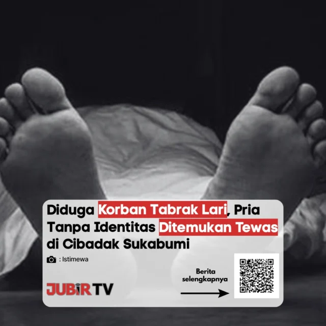 Seorang pria tanpa identitas ditemukan meninggal dunia di wilayah Cibadak, Sukabumi, dan diduga menjadi korban tabrak lari.

Petugas kepolisian masih melakukan penyelidikan serta mencari identitas korban untuk mengungkap kronologi kejadian. 

Menurut kamu, apa yang perlu dilakukan agar kasus tabrak lari seperti ini bisa lebih cepat terungkap?

📌 𝐈𝐧𝐟𝐨 𝐥𝐞𝐧𝐠𝐤𝐚𝐩𝐧𝐲𝐚 𝐜𝐞𝐤 𝐝𝐢 𝐬𝐭𝐨𝐫𝐲 & 𝐬𝐨𝐫𝐨𝐭𝐚𝐧

#jubirtv #jubirtvnewscom #sukabumi #cibadak #tabraklari #kecelakaan #beritasukabumi #jawabarat
