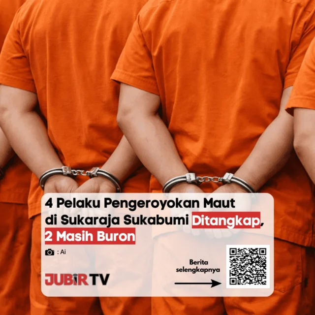 Gak Bisa Kabur! 4 Pelaku Pengeroyokan Maut di Sukaraja Ditangkap Polisi 👮‍♂️🧤

Polres Sukabumi Kota berhasil menciduk 4 pelaku aksi pengeroyokan yang mengakibatkan hilangnya nyawa di Sukaraja. Namun, tugas belum selesai karena 2 pelaku lainnya masih dalam pengejaran intensif oleh petugas.

Apresiasi untuk gerak cepat pihak kepolisian! Mari kita percayakan proses hukum ini sepenuhnya kepada pihak berwajib dan tetap jaga kondusivitas di lingkungan masing-masing. Jauhi aksi kekerasan, karena hukum tidak akan tinggal diam! 🛑✨

📌 𝐈𝐧𝐟𝐨 𝐥𝐞𝐧𝐠𝐤𝐚𝐩𝐧𝐲𝐚 𝐜𝐞𝐤 𝐝𝐢 𝐬𝐭𝐨𝐫𝐲 & 𝐬𝐨𝐫𝐨𝐭𝐚𝐧

#jubirtv #jubirtvnewscom #pengeroyokan #sukaraja #sukabumi #kriminal #polressukabumikota #beritasukabumi #hukum #kabupatensukabumi #infokriminal #keamanan
