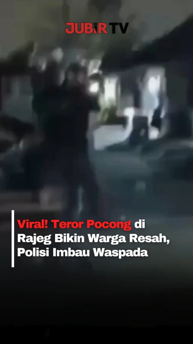 Viral di media sosial, muncul dugaan teror “pocong” di wilayah Rajeg, Tangerang, yang disebut-sebut sebagai modus untuk menakuti warga sebelum melakukan aksi kriminal seperti pencurian dan perampokan.

Polresta Tangerang mengimbau masyarakat tetap waspada, tidak mudah percaya informasi yang belum jelas, serta kembali mengaktifkan ronda dan siskamling demi menjaga keamanan lingkungan.

Sc: Berbagai Sumber
Editor: Tino

#jubirtv #jubirtvnewscom #pocong #viralindonesia #tangerang #rajeg #terorpocong #beritaviral #kriminal #siskamling #ronda #fypindonesia