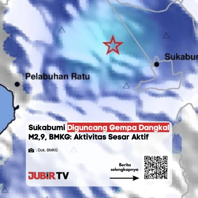 Info Gempa Terkini: Sukabumi Diguncang Gempa Dangkal M 2,9 Akibat Aktivitas Sesar Aktif 🌋⚠️

Wilayah Kabupaten Sukabumi baru saja diguncang gempa bumi tektonik berkekuatan Magnitudo 2,9. Berdasarkan data BMKG, gempa ini merupakan jenis gempa bumi dangkal yang dipicu oleh adanya aktivitas sesar aktif di dalam tanah. Hingga saat ini, belum ada laporan mengenai dampak kerusakan yang ditimbulkan akibat guncangan tersebut.

Masyarakat diimbau untuk tetap tenang dan tidak terpengaruh oleh isu yang tidak dapat dipertanggungjawabkan. Apakah kalian sempat merasakan getarannya? Tulis kondisi di wilayah kalian di kolom komentar! 👇

📌 𝐈𝐧𝐟𝐨 𝐥𝐞𝐧𝐠𝐤𝐚𝐩𝐧𝐲𝐚 𝐜𝐞𝐤 𝐝𝐢 𝐬𝐭𝐨𝐫𝐲 & 𝐬𝐨𝐫𝐨𝐭𝐚𝐧

#jubirtv #jubirtvnewscom #gempasukabumi #infogempa #bmkg #sesaraktif #sukabumi #beritasukabumi #kabupatensukabumi #bpbdsukabumi #infosukabumi