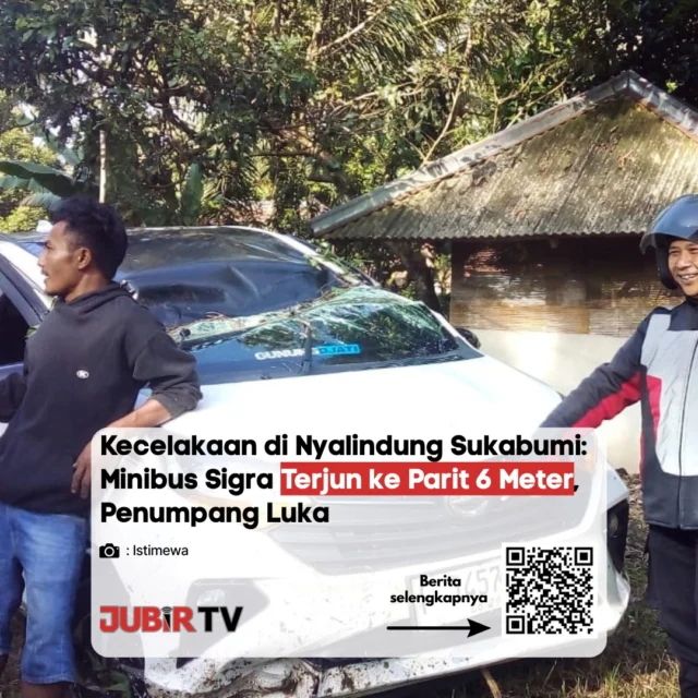 Mobil Sigra Terperosok ke Parit di Nyalindung 🚗⚠️

Sebuah mobil Daihatsu Sigra mengalami kecelakaan tunggal dan terjun ke dalam parit di wilayah Nyalindung, Sukabumi. Belum diketahui pasti penyebab kecelakaan, namun kondisi mobil terlihat cukup parah saat dievakuasi.

Warga dan pengendara diimbau untuk selalu berhati-hati dan memastikan kondisi kendaraan dalam keadaan prima saat melintasi jalur tersebut. Tetap waspada dan utamakan keselamatan dalam berkendara! 👇

📌 𝐈𝐧𝐟𝐨 𝐥𝐞𝐧𝐠𝐤𝐚𝐩𝐧𝐲𝐚 𝐜𝐞𝐤 𝐝𝐢 𝐬𝐭𝐨𝐫𝐲 & 𝐬𝐨𝐫𝐨𝐭𝐚𝐧

#jubirtv #jubirtvnewscom #kecelakaan #nyalindung #sukabumi #beritasukabumi #infokecelakaan #kabupatensukabumi #waspadaberkendara