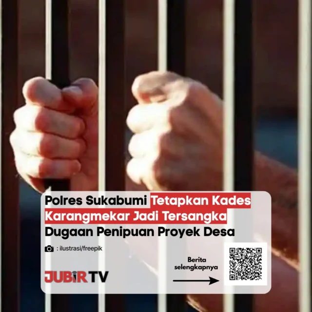 Polres Sukabumi Tetapkan Kades Karangmekar Tersangka Dugaan Penipuan Proyek Desa 🚔⚖️
Pihak kepolisian dari Polres Sukabumi resmi menetapkan Kepala Desa Karangmekar sebagai tersangka dalam kasus dugaan tindak pidana penipuan terkait proyek desa. Langkah ini merupakan tindak lanjut dari pendalaman kasus yang sebelumnya telah menyebabkan yang bersangkutan ditahan. Saat ini, proses penyidikan masih terus berjalan untuk melengkapi berkas perkara sebelum dilimpahkan ke kejaksaan.

📌 𝐈𝐧𝐟𝐨 𝐥𝐞𝐧𝐠𝐤𝐚𝐩𝐧𝐲𝐚 𝐜𝐞𝐤 𝐝𝐢 𝐬𝐭𝐨𝐫𝐲 & 𝐬𝐨𝐫𝐨𝐭𝐚𝐧

#jubirtv #jubirtvnewscom #sukabumi #polressukabumi #kadeskarangmekar #kasuspenipuan #beritasukabumi #hukum #infokriminal