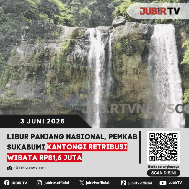 Libur Panjang Nasional, Pemkab Sukabumi Kantongi Retribusi Wisata Rp816 Juta 💰🏖️
Sektor pariwisata Kabupaten Sukabumi mencatatkan capaian signifikan selama periode libur panjang nasional baru-baru ini. Pemerintah Kabupaten (Pemkab) Sukabumi berhasil mengumpulkan pendapatan retribusi dari sektor wisata sebesar Rp816 juta. Angka ini mencerminkan tingginya antusiasme wisatawan yang berkunjung ke berbagai destinasi unggulan di Sukabumi. Capaian ini diharapkan menjadi modal positif bagi pemerintah daerah untuk terus meningkatkan fasilitas, keamanan, dan kenyamanan di objek-objek wisata guna menjaga tren kunjungan tetap stabil ke depannya.

📌 𝐈𝐧𝐟𝐨 𝐥𝐞𝐧𝐠𝐤𝐚𝐩𝐧𝐲𝐚 𝐜𝐞𝐤 𝐝𝐢 𝐬𝐭𝐨𝐫𝐲 & 𝐬𝐨𝐫𝐨𝐭𝐚𝐧

#jubirtv #jubirtvnewscom #sukabumi #wisatasukabumi #pemkabsukabumi #pendapatandaerah #retribusi #liburnasional #ekonomidaerah #infowisata