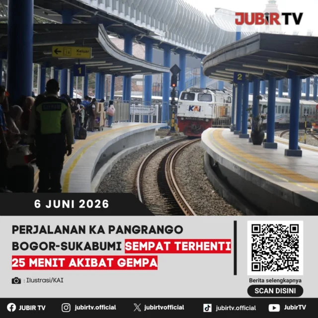 Gempa bumi dengan magnitudo 3.5 dilaporkan mengguncang wilayah Kabupaten Cianjur. Berdasarkan informasi, gempa ini termasuk dalam kategori gempa dangkal yang getarannya dirasakan cukup nyata oleh masyarakat di sekitar pusat gempa, bahkan guncangannya turut terasa hingga ke wilayah Kota Sukabumi. Warga diimbau untuk tetap tenang dan selalu waspada terhadap potensi gempa susulan, serta memastikan untuk terus memantau informasi resmi mengenai perkembangan situasi terkini hanya dari sumber terpercaya seperti BMKG.

📌 𝐈𝐧𝐟𝐨 𝐥𝐞𝐧𝐠𝐤𝐚𝐩𝐧𝐲𝐚 𝐜𝐞𝐤 𝐝𝐢 𝐬𝐭𝐨𝐫𝐲 & 𝐬𝐨𝐫𝐨𝐭𝐚𝐧

#jubirtv #jubirtvnewscom #cianjur #sukabumi #kotasukabumi #gempa #infogempa #bmkg #beritaterkini #waspadagempa