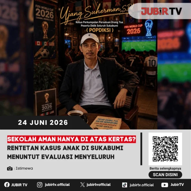 Kasus yang melibatkan anak di Sukabumi kembali menjadi sorotan dan memunculkan pertanyaan besar mengenai efektivitas penerapan konsep sekolah aman. Di tengah berbagai program perlindungan anak yang telah digulirkan, masih muncul sejumlah peristiwa yang menunjukkan perlunya evaluasi menyeluruh terhadap sistem pengawasan, pencegahan, dan penanganan kasus di lingkungan pendidikan.

Artikel opini ini mengulas rentetan kasus yang terjadi serta pentingnya langkah konkret dari seluruh pihak untuk memastikan sekolah benar-benar menjadi ruang yang aman bagi anak. Seperti apa analisis dan catatan yang disampaikan?

📌 𝐈𝐧𝐟𝐨 𝐥𝐞𝐧𝐠𝐤𝐚𝐩𝐧𝐲𝐚 𝐜𝐞𝐤 𝐝𝐢 𝐬𝐭𝐨𝐫𝐲 & 𝐬𝐨𝐫𝐨𝐭𝐚𝐧

#jubirtv #jubirtvnewscom #sukabumi #sekolahaman #perlindungananak #pendidikan #anak #jawabarat #opinipublik #beritasukabumi #duniapendidikan #evaluasipendidikan