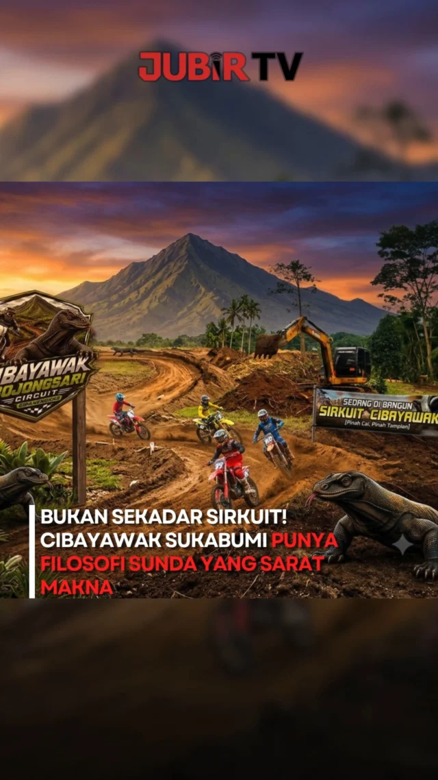 Sirkuit Cibayawak di Kampung Cipanengkas, Desa Bojongsari, Kecamatan Jampangkulon, Kabupaten Sukabumi, hadir dengan konsep yang berbeda. Tak hanya menjadi arena motocross dan grasstrack, sirkuit ini juga mengusung filosofi Sunda sebagai identitasnya.

Nama Cibayawak terinspirasi dari ungkapan Sunda pinah cai pinah tampian, yang menggambarkan bahwa kendaraan roda dua memiliki tempat yang tepat untuk menyalurkan hobi dan bakat secara aman, bukan di jalan umum.

Lintasan sepanjang sekitar 1 kilometer ini dibangun untuk menjawab kebutuhan pehobi motocross di wilayah selatan Sukabumi sekaligus menjadi wadah pembinaan pembalap muda.

Ke depan, Sirkuit Cibayawak ditargetkan mampu menggelar berbagai kejuaraan motocross dan grasstrack hingga tingkat nasional, sekaligus menjadi kebanggaan baru bagi dunia otomotif Kabupaten Sukabumi.

Editor: Tino
Kontributor: I Nugraha

#jubirtv #jubirtvnewscom #sirkuitcibayawak #motocross #grasstrack #jampangkulon #sukabumi #otomotif #crosser #jawabarat #olahragamotor

@sirkuitcibayawak_official
