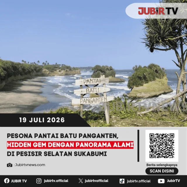 🌊 Masih mencari destinasi wisata yang belum ramai? Pantai Batu Panganten di pesisir selatan Sukabumi menawarkan panorama alam yang masih asri, deburan ombak Samudra Hindia, dan suasana tenang yang cocok untuk melepas penat. Hidden gem ini layak masuk daftar liburanmu!

📌 𝐈𝐧𝐟𝐨 𝐥𝐞𝐧𝐠𝐤𝐚𝐩𝐧𝐲𝐚 𝐜𝐞𝐤 𝐝𝐢 𝐬𝐭𝐨𝐫𝐲 & 𝐬𝐨𝐫𝐨𝐭𝐚𝐧

#jubirtv #jubirtvnewscom #pantaibatupanganten #ciracap #kabupatensukabumi #wisatasukabumi #hiddengem #pantaiselatan #geoparkciletuh #beritasukabumi