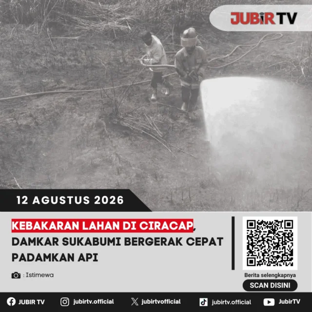 🔥 Kebakaran lahan kembali terjadi di Ciracap, Sukabumi. Petugas Damkar bergerak cepat ke lokasi untuk memadamkan api agar tidak meluas ke area sekitar.

Kebakaran lahan ini menjadi pengingat untuk lebih waspada, terutama saat kondisi kering dan aktivitas pembakaran di area terbuka.

Bagaimana proses pemadaman dan kondisi terkini di lokasi?

📌 𝐈𝐧𝐟𝐨 𝐥𝐞𝐧𝐠𝐤𝐚𝐩𝐧𝐲𝐚 𝐜𝐞𝐤 𝐝𝐢 𝐬𝐭𝐨𝐫𝐲 & 𝐬𝐨𝐫𝐨𝐭𝐚𝐧

#jubirtv #jubirtvnewscom #ciracap #sukabumi #kebakaranlahan #kebakaran #damkar #damkarsukabumi #sukabumiselatan #infodarurat #beritasukabumi