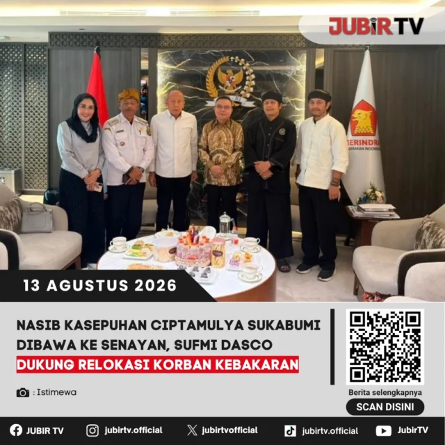 🏛️ Nasib warga Ciptamulya kini dibawa hingga ke Senayan.

Persoalan yang dihadapi masyarakat Ciptamulya mendapat perhatian hingga tingkat pusat. Aspirasi warga dibawa ke DPR RI untuk mendorong penanganan dan solusi yang lebih konkret.

Apa persoalan Ciptamulya yang dibawa ke Senayan?

📌 𝐈𝐧𝐟𝐨 𝐥𝐞𝐧𝐠𝐤𝐚𝐩𝐧𝐲𝐚 𝐜𝐞𝐤 𝐝𝐢 𝐬𝐭𝐨𝐫𝐲 & 𝐬𝐨𝐫𝐨𝐭𝐚𝐧

#jubirtv #jubirtvnewscom #ciptamulya #sukabumi #senayan #dprri #aspirasiwarga #sukabumiselatan #pemerintah #beritasukabumi
