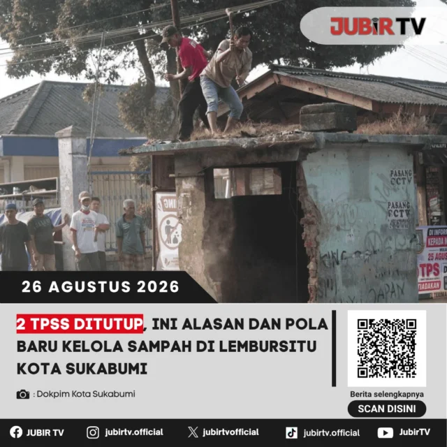 🗑️ 2 TPSS ditutup, Lembursitu terapkan pola baru pengelolaan sampah.

Dua Tempat Penampungan Sementara Sampah atau TPSS di Kecamatan Lembursitu, Kota Sukabumi, resmi ditutup. Penutupan ini menjadi bagian dari penerapan pola baru dalam pengelolaan sampah di wilayah tersebut.

Apa alasan penutupan dan seperti apa pola baru pengelolaan sampahnya?

📌 𝐈𝐧𝐟𝐨 𝐥𝐞𝐧𝐠𝐤𝐚𝐩𝐧𝐲𝐚 𝐜𝐞𝐤 𝐝𝐢 𝐬𝐭𝐨𝐫𝐲 & 𝐬𝐨𝐫𝐨𝐭𝐚𝐧

#jubirtv #jubirtvnewscom #kotasukabumi #lembursitu #sampah #pengelolaansampah #tpss #lingkungan #sukabumi #beritasukabumi