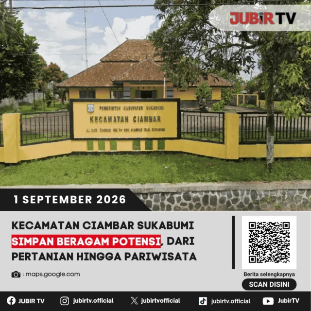 🌾 Kecamatan Ciambar Sukabumi simpan beragam potensi, dari pertanian hingga pariwisata.

Kecamatan Ciambar, Kabupaten Sukabumi, memiliki berbagai potensi yang bisa terus dikembangkan, mulai dari sektor pertanian, peternakan hingga pariwisata.

Potensi tersebut dinilai dapat menjadi peluang untuk mendorong perekonomian sekaligus meningkatkan kesejahteraan masyarakat di wilayah Ciambar.

Apa saja potensi yang dimiliki Ciambar? 

📌 𝐈𝐧𝐟𝐨 𝐥𝐞𝐧𝐠𝐤𝐚𝐩𝐧𝐲𝐚 𝐜𝐞𝐤 𝐝𝐢 𝐬𝐭𝐨𝐫𝐲 & 𝐬𝐨𝐫𝐨𝐭𝐚𝐧

#jubirtv #jubirtvnewscom #ciambar #sukabumi #pertanian #peternakan #pariwisata #ekonomidaerah #potensidaerah #beritasukabumi