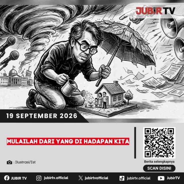 💭 Mulailah dari yang Ada di Hadapan Kita

Perubahan besar tak selalu harus dimulai dari sesuatu yang besar. Ada hal-hal sederhana di sekitar kita yang bisa menjadi langkah awal untuk berbuat lebih baik dan memberi manfaat.

Apa pesan yang ingin disampaikan lewat tulisan ini?

📌 𝐈𝐧𝐟𝐨 𝐥𝐞𝐧𝐠𝐤𝐚𝐩𝐧𝐲𝐚 𝐜𝐞𝐤 𝐝𝐢 𝐬𝐭𝐨𝐫𝐲 & 𝐬𝐨𝐫𝐨𝐭𝐚𝐧

#jubirtv #jubirtvnewscom #opini #sukabumi #inspirasi #perubahan #kehidupan