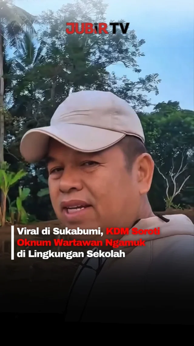 Viralnya aksi pria yang mengaku sebagai wartawan di SDN 2 Sukaraja, Kabupaten Sukabumi, ikut mendapat perhatian Gubernur Jawa Barat Dedi Mulyadi atau KDM.

KDM menilai aksi marah-marah di lingkungan sekolah saat siswa masih berada di sekitar lokasi tidak mencerminkan prinsip seorang jurnalis.

KDM juga mengatakan Pemprov Jabar akan meminta tim hukum turun ke lokasi untuk menginvestigasi dan melakukan advokasi agar lembaga pendidikan terbebas dari tindakan intimidatif.

Meski kewenangan pendidikan dasar berada di Pemkab Sukabumi, KDM menegaskan Pemprov Jabar tetap memiliki kepentingan untuk melindungi institusi pendidikan.

Editor: Tino

#jubirtv #jubirtvnewscom #sukabumi #sukaraja #kdm #dedimulyadi #jawabarat #oknumwartawan #wartawan #sdn2sukaraja #beritasukabumi