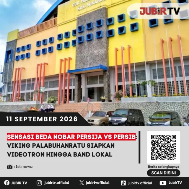 ⚽ Persija vs Persib Bukan Cuma Soal 90 Menit, Nobar di Palabuhanratu Disiapkan Meriah!

Viking Palabuhanratu Raya (Vipara) menyiapkan videotron hingga penampilan band lokal untuk memeriahkan nonton bareng duel panas Persija vs Persib.

Bukan sekadar nobar, suasananya dibuat seperti pesta sepak bola bersama. Seperti apa persiapannya?

📌 𝐈𝐧𝐟𝐨 𝐥𝐞𝐧𝐠𝐤𝐚𝐩𝐧𝐲𝐚 𝐜𝐞𝐤 𝐝𝐢 𝐬𝐭𝐨𝐫𝐲 & 𝐬𝐨𝐫𝐨𝐭𝐚𝐧

#jubirtv #jubirtvnewscom #persija #persib #persibbandung #nobar #vikingpalabuhanratu #sukabumi #palabuhanratu #sepakbolaindonesia