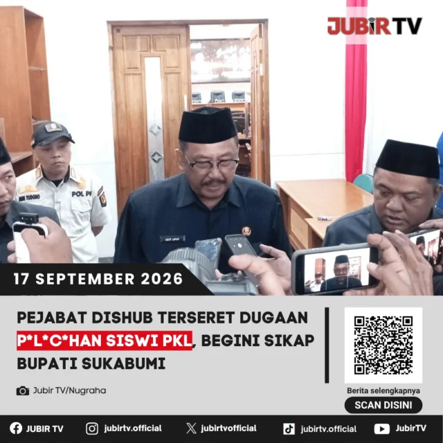 🚨 Dugaan Pelecehan Siswi PKL, Bupati Sukabumi Tegaskan Tak Akan Main-Main

Bupati Sukabumi Asep Japar menegaskan Pemkab Sukabumi menghormati proses hukum terkait dugaan pelecehan yang menyeret pejabat Dishub terhadap siswi PKL. Jika terbukti melanggar disiplin atau kode etik ASN, sanksi tegas siap dijatuhkan.

Pemkab juga telah menurunkan DP3A untuk memberikan pendampingan psikologis dan hukum kepada siswi yang diduga menjadi korban.

Bagaimana sikap lengkap Bupati Asjap?

📌 𝐈𝐧𝐟𝐨 𝐥𝐞𝐧𝐠𝐤𝐚𝐩𝐧𝐲𝐚 𝐜𝐞𝐤 𝐝𝐢 𝐬𝐭𝐨𝐫𝐲 & 𝐬𝐨𝐫𝐨𝐭𝐚𝐧

#jubirtv #jubirtvnewscom #sukabumi #dishubsukabumi #siswipkl #dugaanpelecehan #bupatisukabumi #dp3a #beritasukabumi