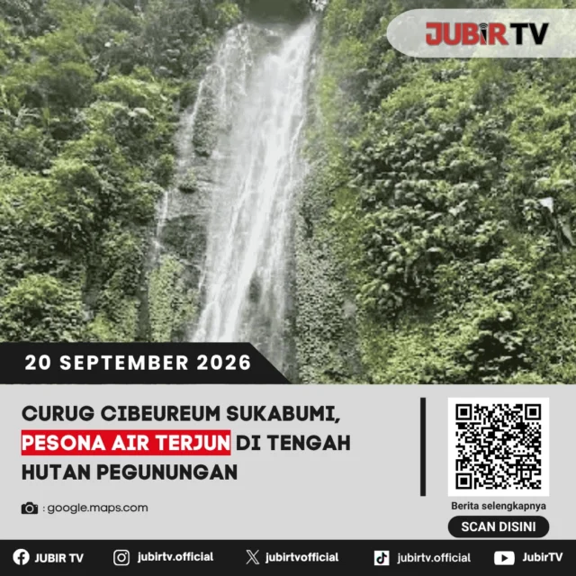 🌿 Curug Cibeureum Sukabumi, Pesona Air Terjun di Tengah Hutan Pegunungan

Berada di kawasan Taman Nasional Gunung Gede Pangrango, Curug Cibeureum menawarkan suasana sejuk dan asri di tengah hutan pegunungan. Perjalanan menuju air terjun juga menjadi bagian dari pengalaman, dengan jalur trekking yang melewati kawasan alam yang masih rimbun.

Penasaran seperti apa pesona Curug Cibeureum?

📌 𝐈𝐧𝐟𝐨 𝐥𝐞𝐧𝐠𝐤𝐚𝐩𝐧𝐲𝐚 𝐜𝐞𝐤 𝐝𝐢 𝐬𝐭𝐨𝐫𝐲 & 𝐬𝐨𝐫𝐨𝐭𝐚𝐧

#jubirtv #jubirtvnewscom #curugcibeureum #sukabumi #wisatasukabumi #wisataalam #airterjun #tnggp #gununggede
