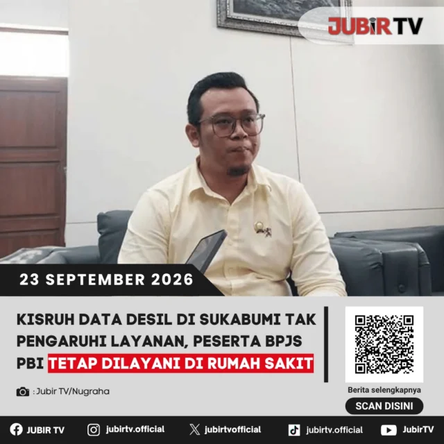 🏥 Kisruh Data Desil Tak Pengaruhi Layanan BPJS PBI di Rumah Sakit

Perubahan data desil sempat menimbulkan persoalan bagi sebagian peserta BPJS PBI. Namun, Pemkab Sukabumi memastikan peserta yang masih berstatus PBI tetap mendapatkan pelayanan kesehatan di rumah sakit.

Lantas, bagaimana penjelasan terkait data desil dan layanan peserta PBI di Sukabumi?

📌 𝐈𝐧𝐟𝐨 𝐥𝐞𝐧𝐠𝐤𝐚𝐩𝐧𝐲𝐚 𝐜𝐞𝐤 𝐝𝐢 𝐬𝐭𝐨𝐫𝐲 & 𝐬𝐨𝐫𝐨𝐭𝐚𝐧

#jubirtv #jubirtvnewscom #bpjs #bpjspbi #desil #sukabumi #kesehatan #jaminankesehatan #uhc