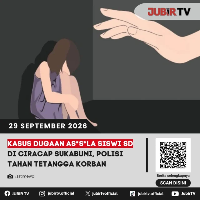 🚨 Kasus Dugaan As*s*la Siswi SD di Ciracap, Tetangga Korban Ditahan Polisi

Polisi menetapkan tetangga korban sebagai tersangka dalam kasus dugaan tindak as*s*la terhadap siswi kelas 3 SD di Desa Ujunggenteng, Ciracap, Sukabumi. Tersangka kini ditahan di Rutan Polres Sukabumi.

Penyidik menyebut korban diduga diiming-imingi uang. Karena korban masih di bawah umur, proses hukum dilakukan dengan mengedepankan perlindungan anak. Bagaimana perkembangan kasusnya?

📌 𝐈𝐧𝐟𝐨 𝐥𝐞𝐧𝐠𝐤𝐚𝐩𝐧𝐲𝐚 𝐜𝐞𝐤 𝐝𝐢 𝐬𝐭𝐨𝐫𝐲 & 𝐬𝐨𝐫𝐨𝐭𝐚𝐧

#jubirtv #jubirtvnewscom #ciracap #sukabumi #perlindungananak #hukumsukabumi #polisi #kriminal #beritasukabumi