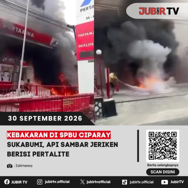 🔥 Kebakaran di SPBU Ciparay Sukabumi, Api Sambar Jeriken Berisi Pertalite

Insiden terjadi di SPBU Ciparay, Jampangkulon, Kabupaten Sukabumi, Selasa (29/9). Api diduga berasal dari bagian busi motor yang kemudian menyambar jeriken berisi Pertalite.

Petugas SPBU langsung melakukan pemadaman menggunakan APAR sehingga api tidak merembet ke fasilitas utama SPBU. Bagaimana kejadian tersebut bisa terjadi?

📌 𝐈𝐧𝐟𝐨 𝐥𝐞𝐧𝐠𝐤𝐚𝐩𝐧𝐲𝐚 𝐜𝐞𝐤 𝐝𝐢 𝐬𝐭𝐨𝐫𝐲 & 𝐬𝐨𝐫𝐨𝐭𝐚𝐧

#jubirtv #jubirtvnewscom #spbuciparay #jampangkulon #sukabumi #kebakaran #pertalite #bbm #infokejadian #beritasukabumi