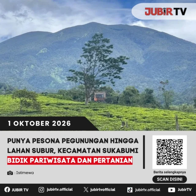 🏔️ Punya Pesona Pegunungan dan Lahan Subur, Kecamatan Sukabumi Bidik Pariwisata & Pertanian

Kecamatan Sukabumi punya potensi alam yang kuat, mulai dari panorama pegunungan hingga lahan pertanian yang subur. Dua sektor ini didorong untuk terus berkembang dan memberi manfaat bagi masyarakat.

Seperti apa potensi Kecamatan Sukabumi?

📌 𝐈𝐧𝐟𝐨 𝐥𝐞𝐧𝐠𝐤𝐚𝐩𝐧𝐲𝐚 𝐜𝐞𝐤 𝐝𝐢 𝐬𝐭𝐨𝐫𝐲 & 𝐬𝐨𝐫𝐨𝐭𝐚𝐧

#jubirtv #jubirtvnewscom #kecamatansukabumi #sukabumi #pariwisata #pertanian #potensidaerah #wisatasukabumi