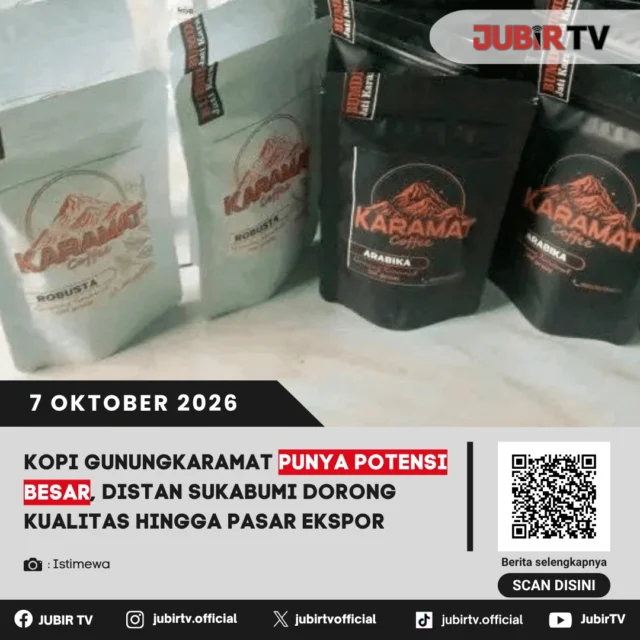 ☕ Kopi Gunung Karamat Sukabumi Punya Potensi Besar, Didorong Tembus Pasar Ekspor

Kopi dari Gunung Karamat, Cisolok, Sukabumi, terus dikembangkan dengan peningkatan kualitas dan teknologi pascapanen. Tiga varietas, yakni robusta, arabika, dan liberika, kini menjadi potensi yang terus digarap.

Distan Sukabumi juga membuka peluang pasar internasional untuk Karamat Coffee, termasuk ke Yunani, China hingga Belanda.

Seperti apa potensi kopi Gunung Karamat?

📌 𝐈𝐧𝐟𝐨 𝐥𝐞𝐧𝐠𝐤𝐚𝐩𝐧𝐲𝐚 𝐜𝐞𝐤 𝐝𝐢 𝐬𝐭𝐨𝐫𝐲 & 𝐬𝐨𝐫𝐨𝐭𝐚𝐧

#jubirtv #jubirtvnewscom #kopisukabumi #gunungkaramat #cisolok #karamatcoffee #kopilokal #pertanian #ekspor #sukabumi
